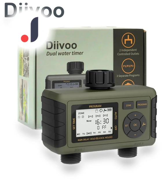 Automatic Garden Watering Timer — Controllers, Diivoo
