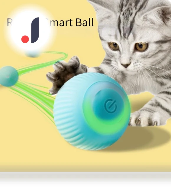 Automatic Rolling Ball for Cats — Cat Playthings, YJMP
