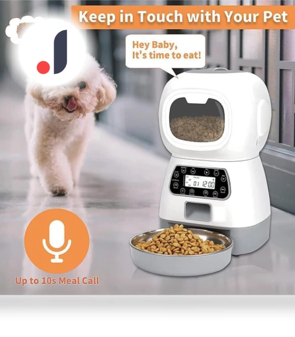 Automatic USB Smart Food Dispenser — Feeders, School Supplies Office Supplies