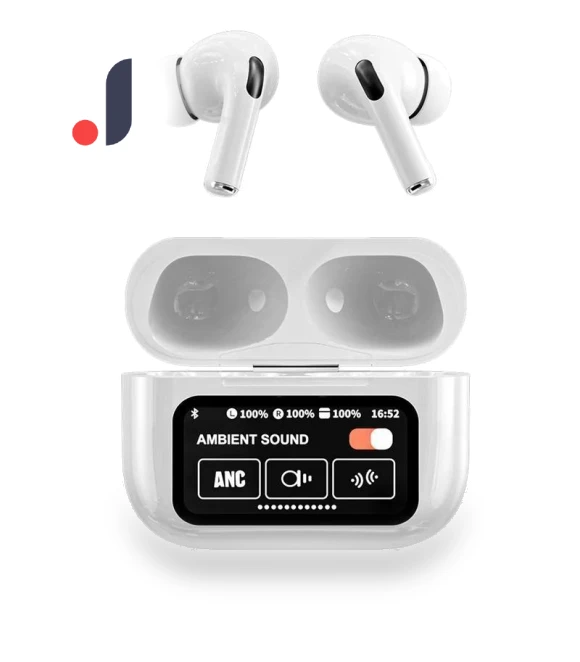 Bluetooth Headphones with ANC — Over-Ear Headphones, Junmaocun