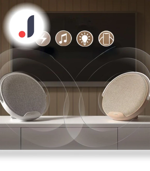 Bluetooth Speaker with Wireless Charging — Portable Audio, Yuda Lighting