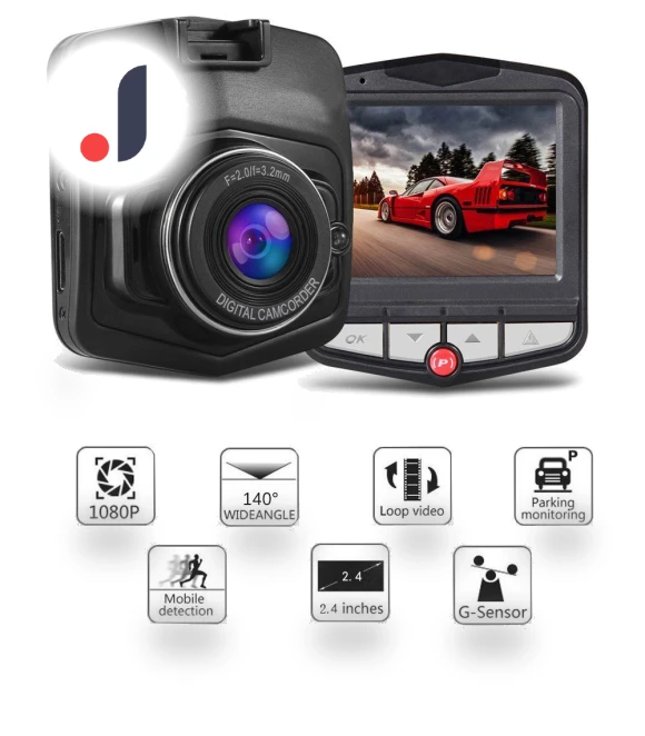 Car DVR with G-Sensor — Dashboard Cameras, Podofo