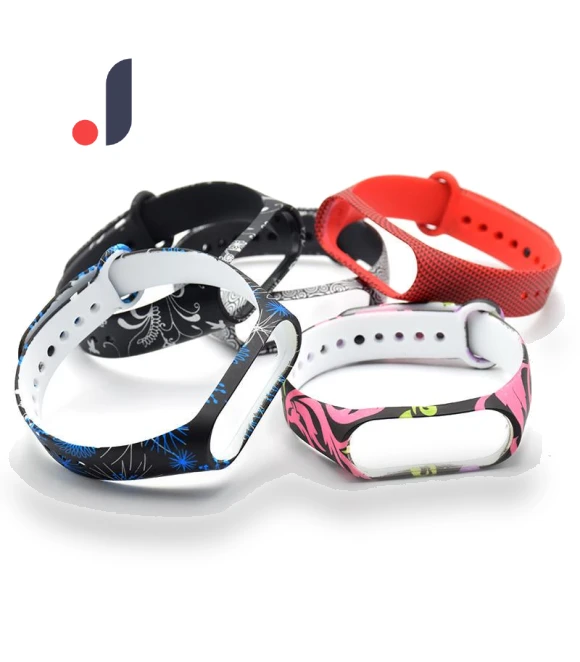 Colorful Soft Silicone Strap — Bands, Smartwatch Accessories