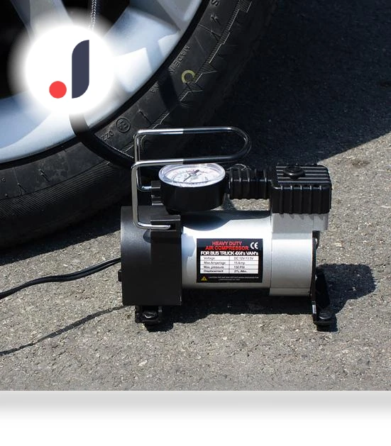 Convenient Low-Noise High Pressure Automatic Tire Inflator — Tire Inflation Solutions, Car Yours Baby