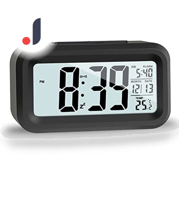 Digital Alarm Clock with LCD Display — Alarms & Clocks, Global Cozy Life