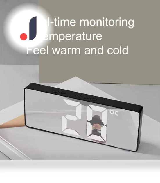 Digital Alarm Clock — Alarms & Clocks, Cherish Clock