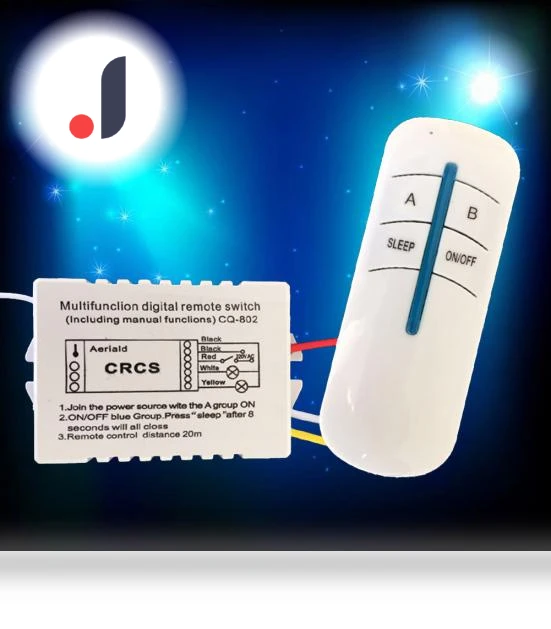 Digital Wireless Remote Control Two-Way Lighting Controller — Remote Controls, SUNJOY HOUSE