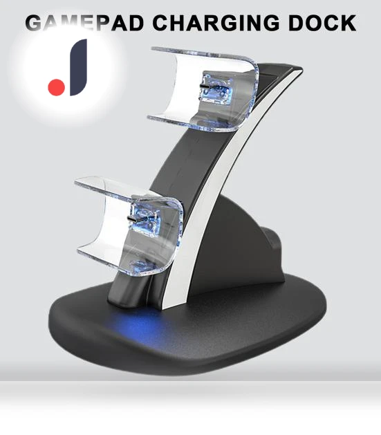 Dual Controller Charging Station with LED Indicator — Accessories, CE