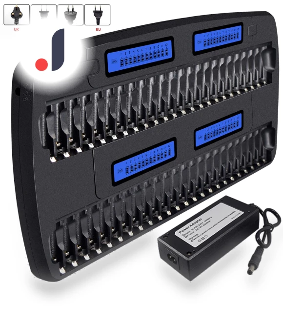 Fast Smart Charger with LCD Display — Batteries, PALO