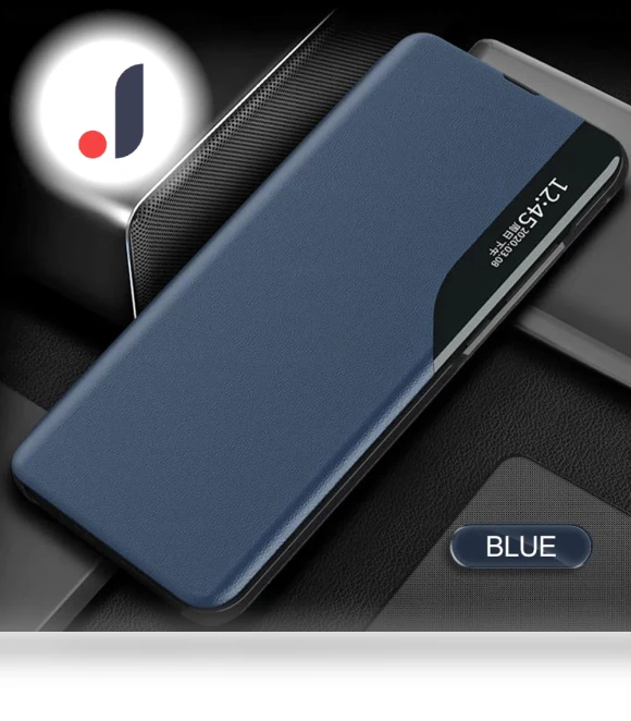 Flip Leather Phone Case with Smart View — Flip Cases, Bai Fen Bai-Digital 3C