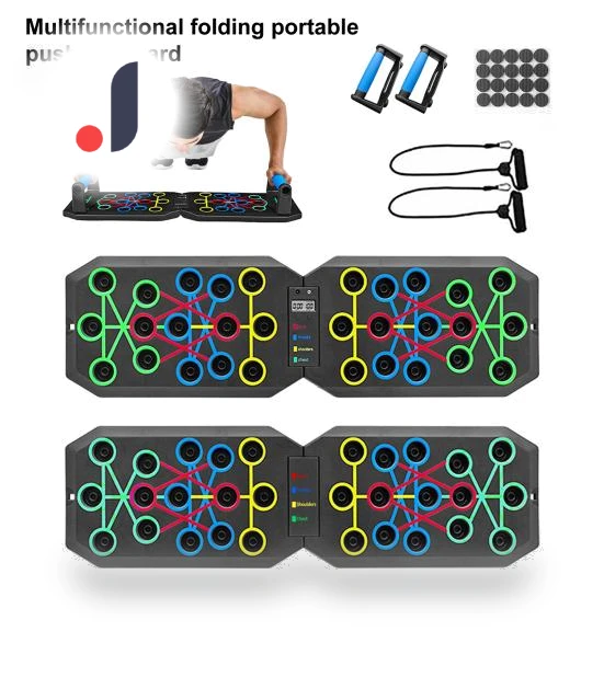 Foldable Push-Up Board — Pushup Stands, MUQZI