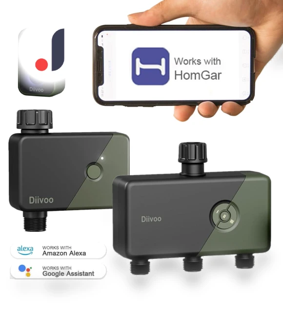 Garden WiFi Water Timer — Controllers, Diivoo
