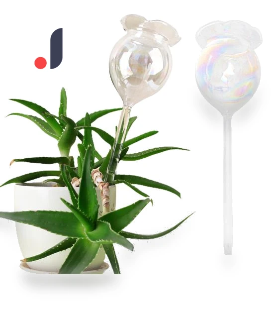 Glass Flower Watering Bulbs — Tree Care, HOMEKA