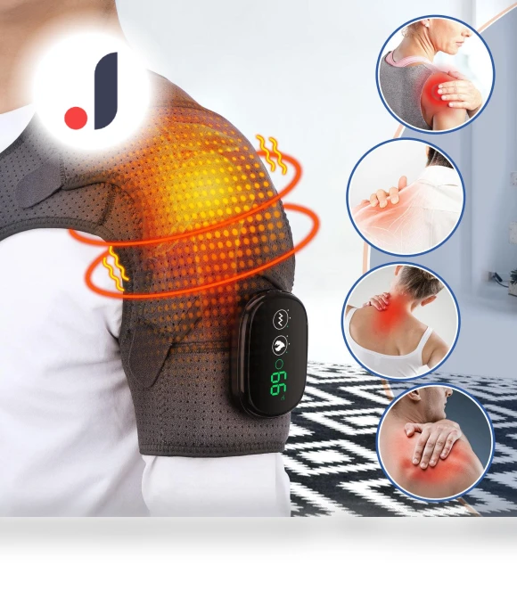 Heated and Massaging Shoulder Protection — Rehabilitation & Therapy Equipment, Saint Health