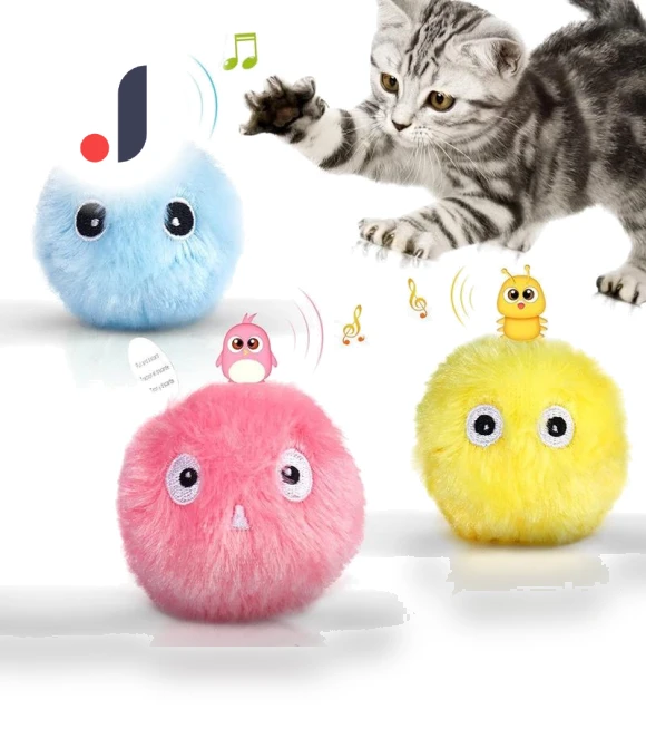 Interactive Cat Ball Toy — Cat Playthings, Meiteai-All
