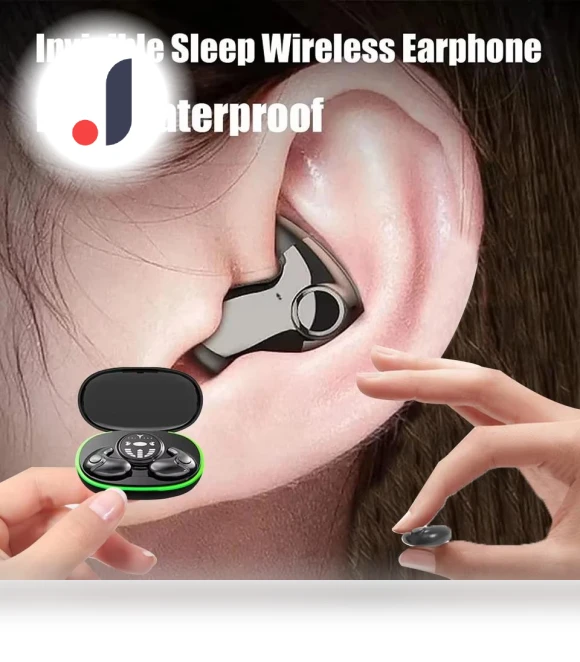 Invisible Sleep Earbuds — In-Ear Headphones, Meiteai-Electronics