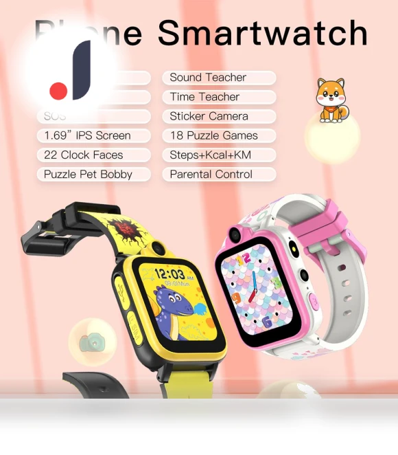 Kids Smart Watch with Phone Call and 18 Games — Wearable Accessories, KGG
