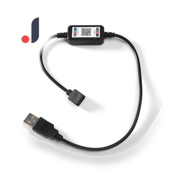 Mini DC App Bluetooth-Compatible Phone Cable, USB Controller for RGB LED Strip — Accessory Kits, dooob