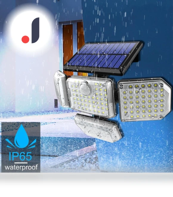 Outdoor Solar Wall Light — Outdoor Security & Flood Lighting, Smart Mouse