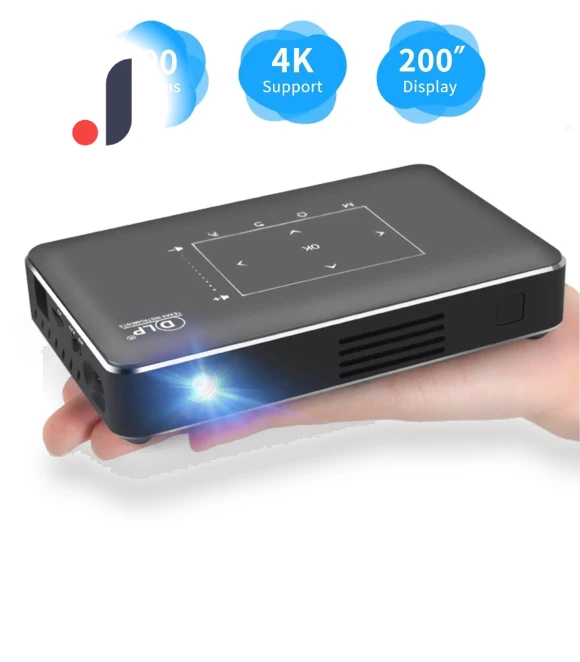 P10 Android Smart Wi-Fi Portable Mini LED DLP Projector — Home Theater Projectors, Vivicine