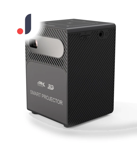 Portable Android 9.0 3D 4K Home Mini Projector — Home Theater Projectors, Vivicine