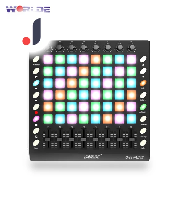 Portable USB MIDI Controller Drum Pad — Music Controllers, WORLDE