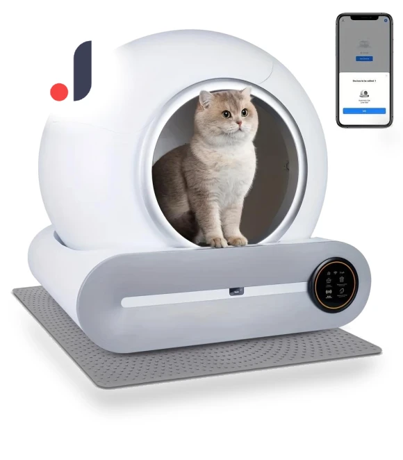 Self-Cleaning Litter Box with Wi-Fi — Waste Bins, ZEKS