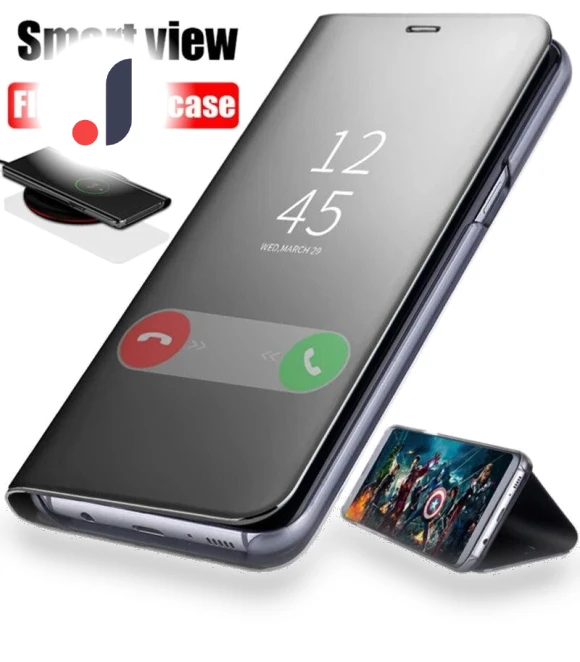 Shockproof Phone Case with Mirror View — Basic Cases, case-A1