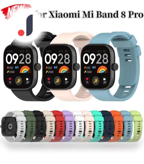Silicone Watch Strap — Fitness Bands, Xiaomi