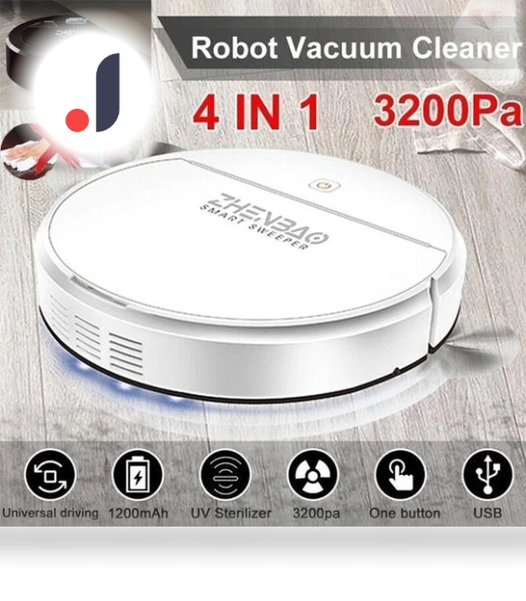 Smart Automatic Robot Vacuum — Smart Cleaning Robots, Zhizih