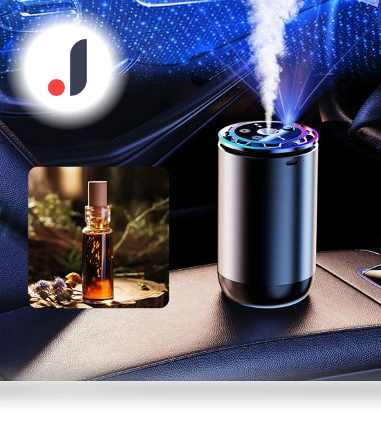 Smart Car Air Freshener with Rechargeable Lamp — Car Air Fresheners, Car Care