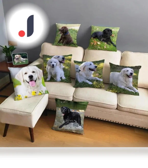 Smart Labrador Retriever Pillow Cover — Pillow Covers, zheyu