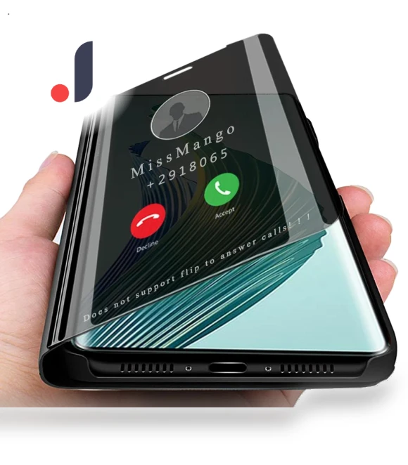 Smart Mirror Leather Flip Protective Case — Basic Cases, hengbo-Cases