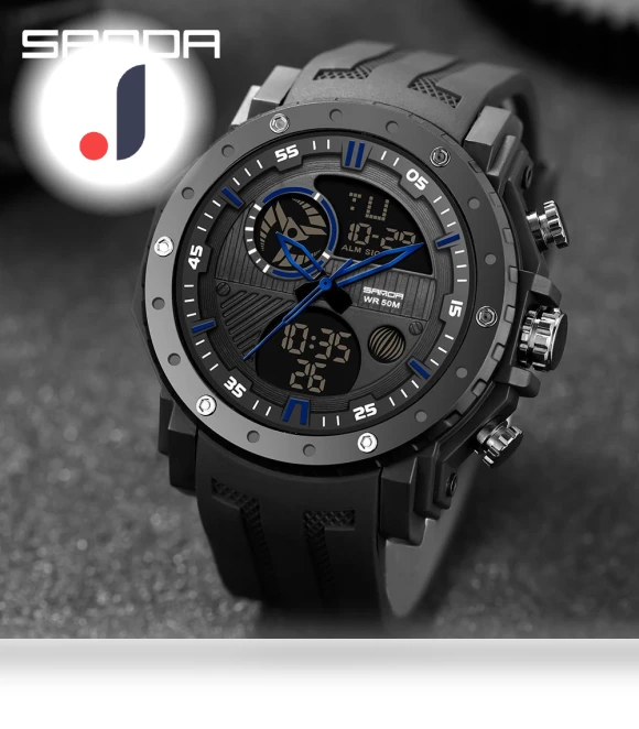Smart Multifunctional Glow Electronic Watch — Smartwatches, SANDA