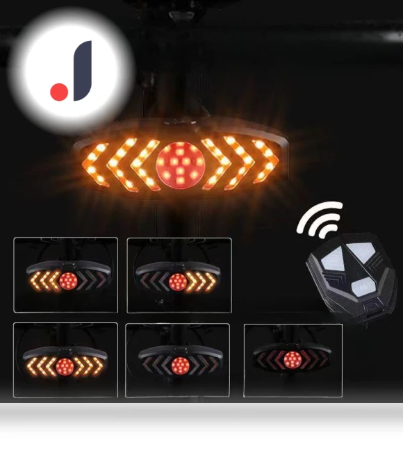 Smart Rear Bike Light with Remote Control — Bike Headlights, Binchi Outdoor Equipment