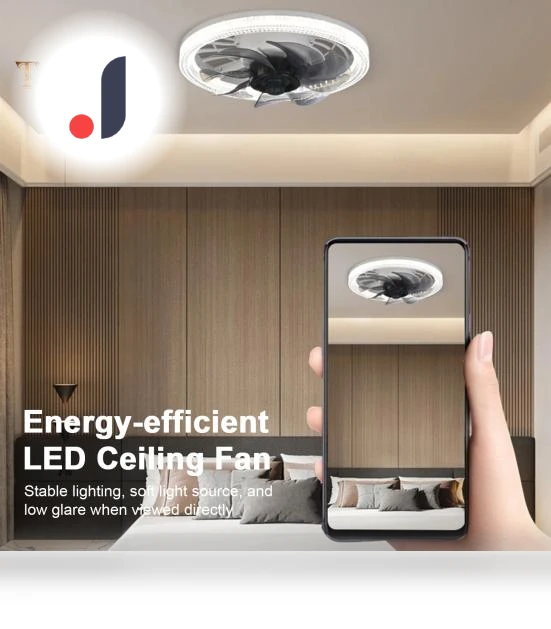 Smart Silent Ceiling Fan 2-in-1 — Ceiling Fans, Lachepper
