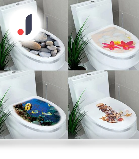 Smart Toilet Seat Sticker — Stickers, Hercules