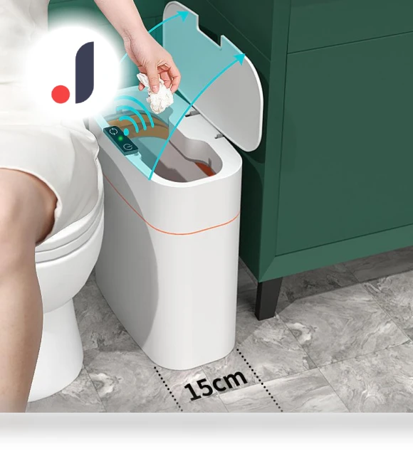 Smart Touch Sensor Trash Can — Kitchen Cans, SDS003