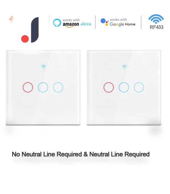 Smart Wall Touch Light Switch — Dimmer Switches, MALITAI