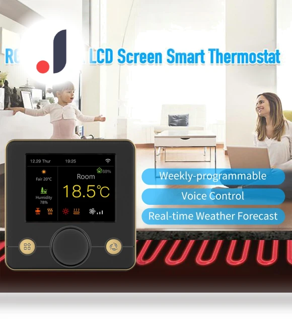 Smart WiFi Thermostat with Color LCD Display — Home Climate Control, 3d printing machine