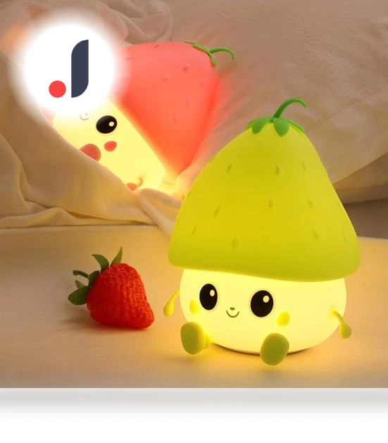 Strawberry-shaped Night Light — Lamps & Shades, Home Kits