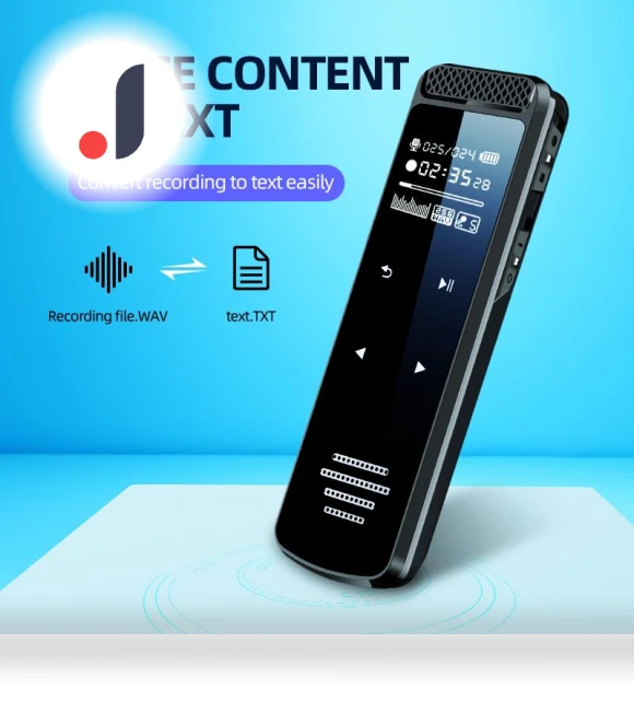 Touch Mini Voice Recorder — Portable Audio Recorders, Essager Electronic