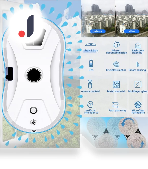 Ultra-thin Window Cleaning Robot — Smart Cleaning Robots, guangchang01