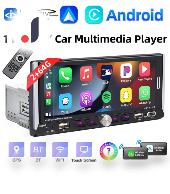 Universal Android Car Radio — Stereo Receivers, icreative