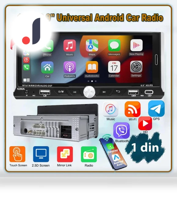 Universal Android Car Stereo — Stereo Receivers, icreative