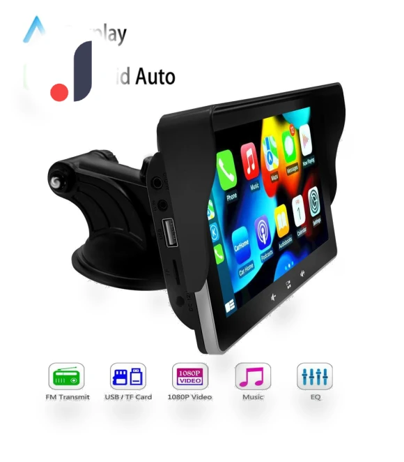Universal Wireless Carplay Android Auto Car Radio — Stereo Receivers, icreative