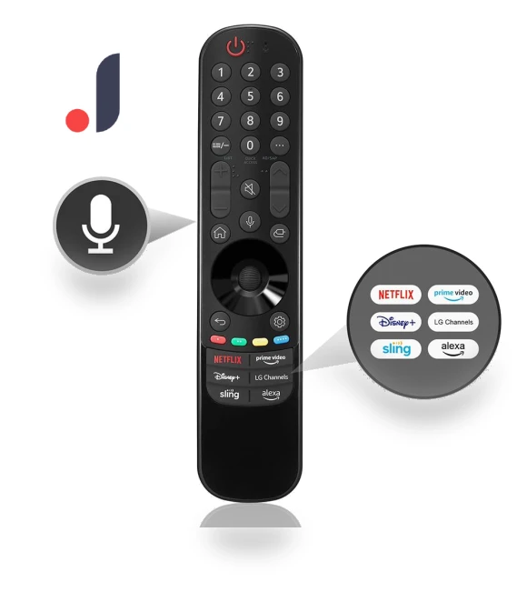 Voice Remote Control for LG Smart TV — Remote Controls, Bai Fen Bai Electronic