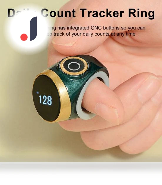 Waterproof Smart Counter Ring — Smart Rings, electronic