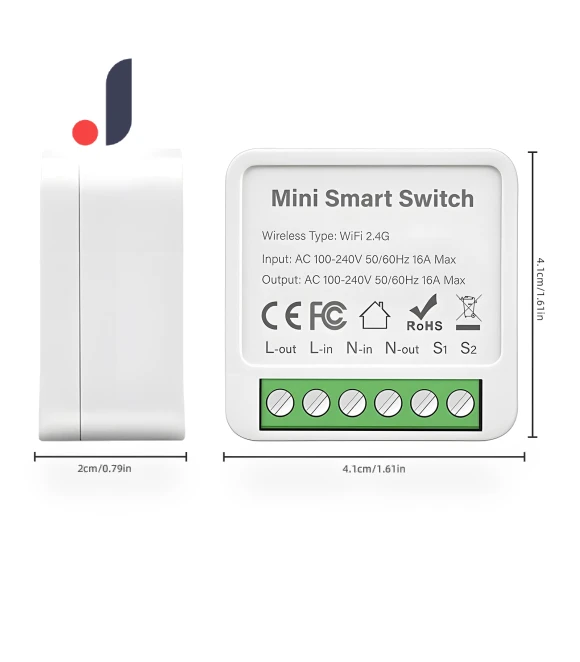WiFi Smart Light Switch — Dimmer Switches, TOMTOP JMS
