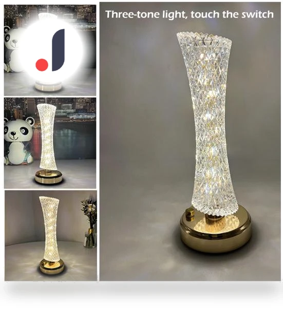 Wireless Artificial Crystal Lamp — Overhead Lighting, Home Kits